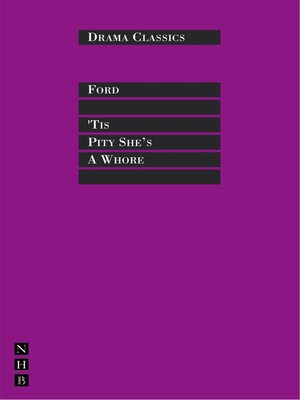cover image of Tis Pity She's a Whore